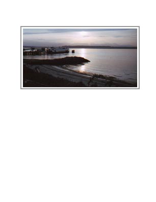 Edmonds Ferry: Sunset Blue